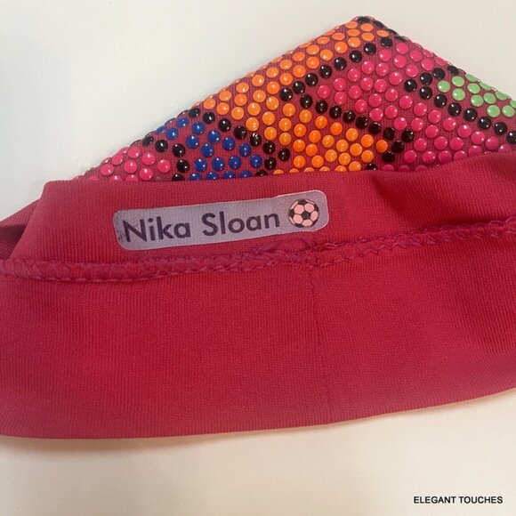 Athleta Girl One Size Black Camouflage Take On The Universe Headband LOT Soccer - Picture 3 of 6